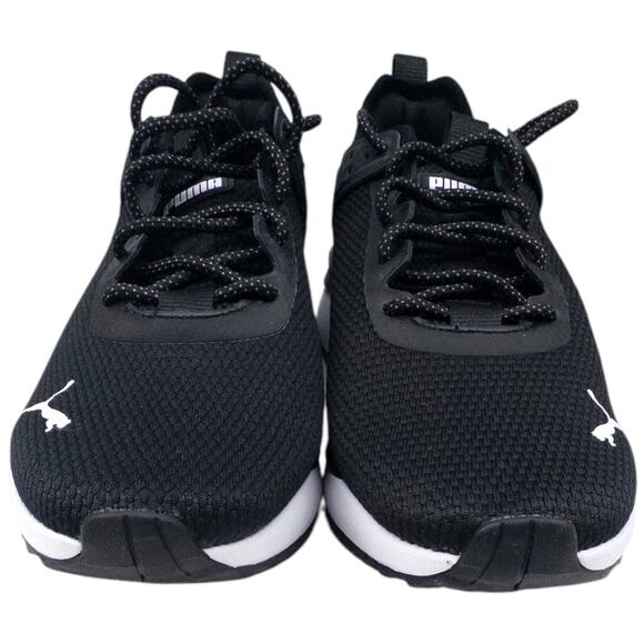 New PUMA Men\'s PC Runner Sneaker Shoes Black White  Size 7.5 8.5 or 9